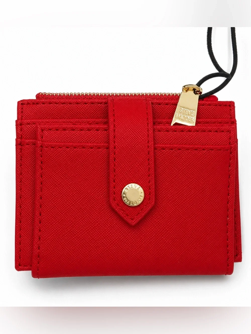 NWT Steve Madden Red Bhayden wallet